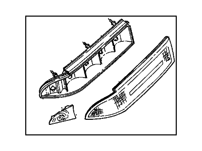 Buick Back Up Light - 5977078