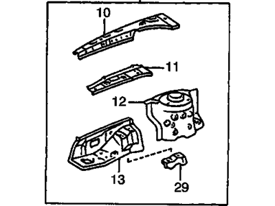 GM 94857137 Apron Assembly