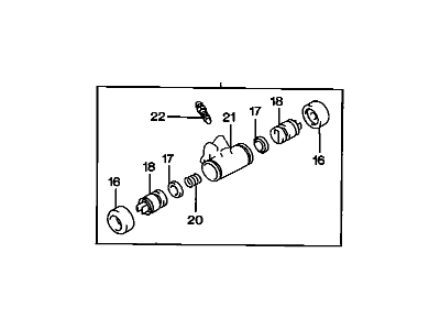 Chevy Prizm Wheel Cylinder - 94856391