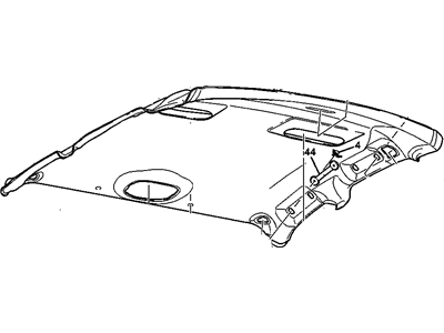 GM 88951894 Panel, Roof Headlining