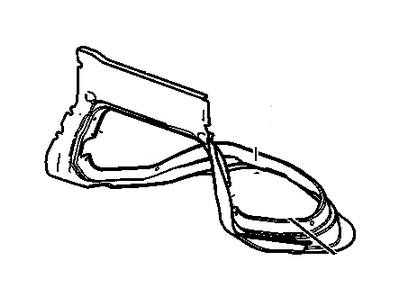 GM 25750847 Reinforcement, Floor And Toe Panel