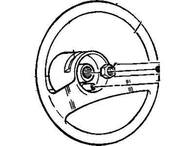 Chevy 17983971 Steering Wheel