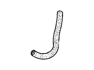 1987 Chevy Camaro Radiator Hose - 14076066