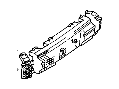 Pontiac 16506524 Energy Absorber