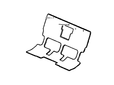 GM 25732804 Insulator, Rear Seat Back