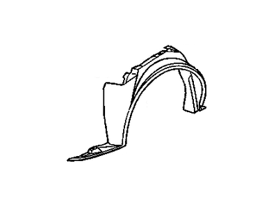 Pontiac 22586570 Fender Liner