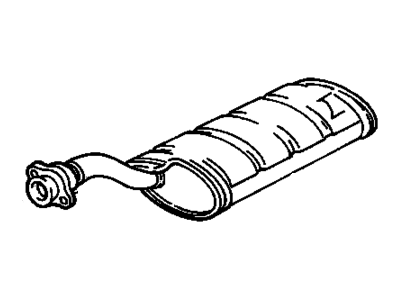 GMC Jimmy Muffler - 12545734