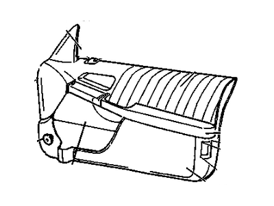 1994 Pontiac Grand Prix Door Armrest - 10176952