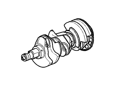 Cadillac 12642339 Crankshaft