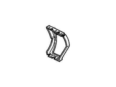 Pontiac 14101708 Bumper Cover Side Support