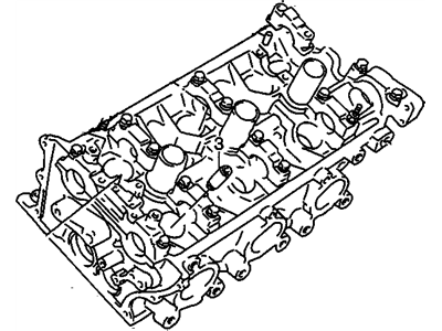 Chevy 91177443 Cylinder Head