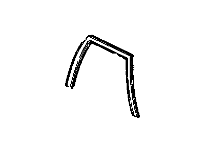 1987 Chevy Corsica Door Moldings - 10136338
