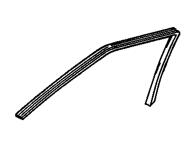 1993 Cadillac Fleetwood Door Moldings - 20529575