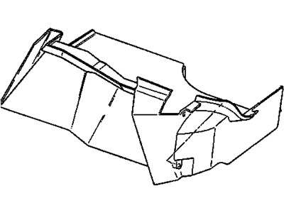 Oldsmobile 10329210 Compartment Trim