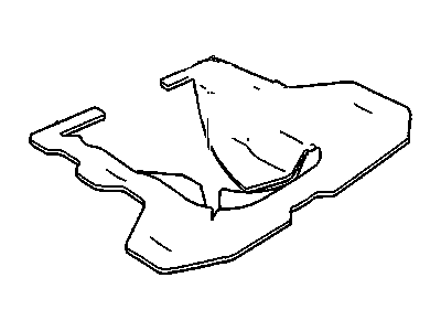 Pontiac 25641674 Floor Cover Insulator