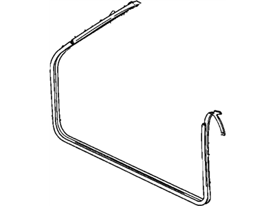 1985 Chevy Cavalier Door Seal - 12356868