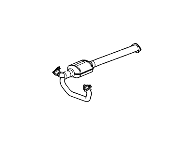 2001 Chevy Express 2500 Catalytic Converter - 15159709