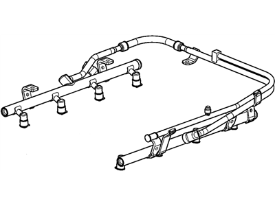 GM 12605222 Fuel Rail