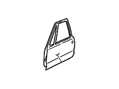 Oldsmobile 25606090 Outer Panel