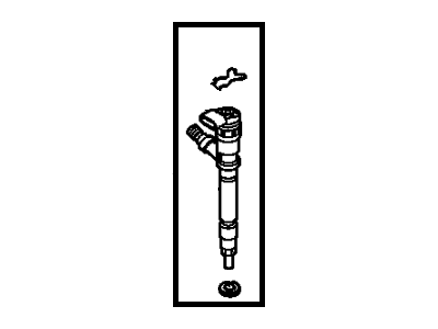 Chevy Silverado 1500 Fuel Injector - 97780144