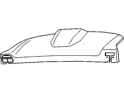 Chevy 10299977 Package Tray Trim