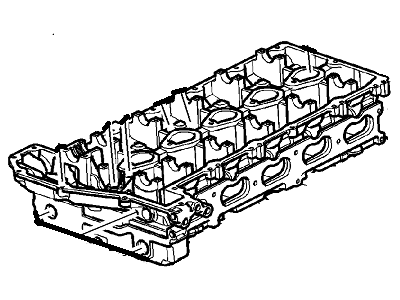 Chevy 19206641 Cylinder Head