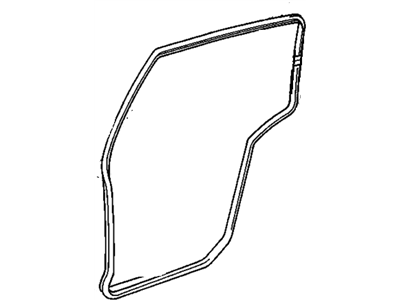 1988 Oldsmobile 98 Weather Strip - 20742929