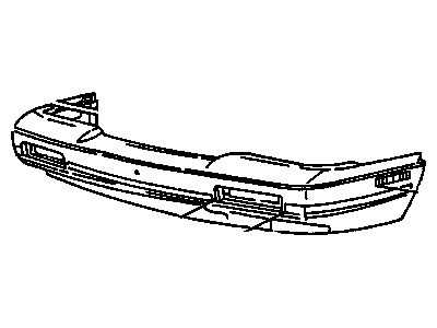 Oldsmobile Cutlass Calais Bumper - 22536673