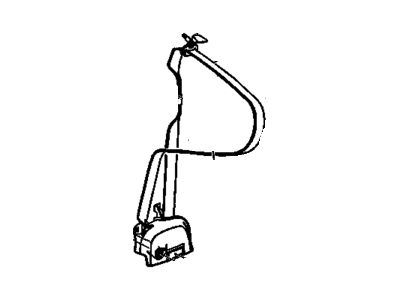 1999 Oldsmobile Aurora Seat Belt - 12530608