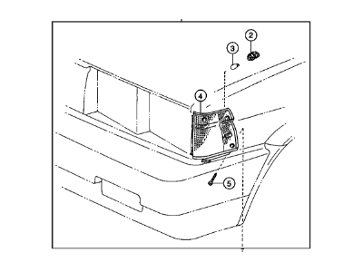 Chevy 94841773 Side Marker Lamp