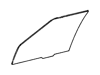 Pontiac 22549254 Door Glass