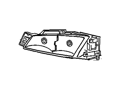 Pontiac 16519793 Lens & Housing