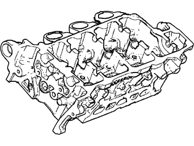 Cadillac 12633962 Cylinder Head