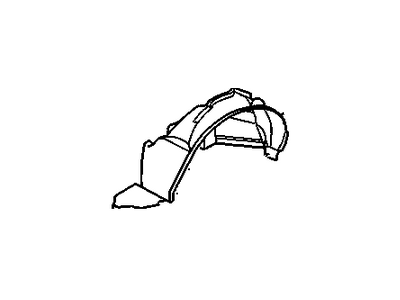 Buick 25678179 Fender Liner
