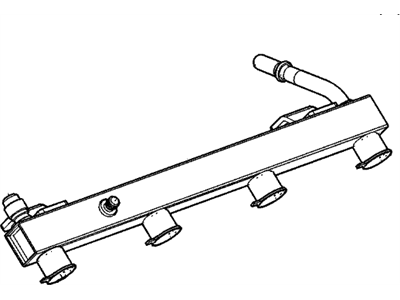 Cadillac Fuel Rail - 55570149