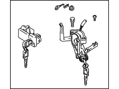 Chevy Tracker Ignition Lock Assembly - 91176581
