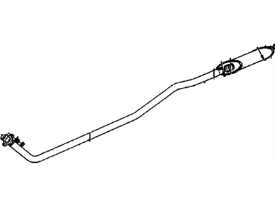 Chevy C20 Exhaust Pipe - 14063795