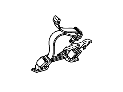 GMC S15 Jimmy Seat Belt - 15662556