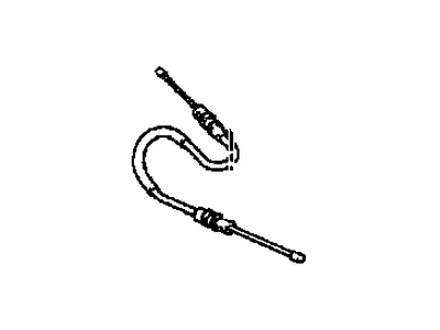 1999 Oldsmobile Aurora Parking Brake Cable - 25699022
