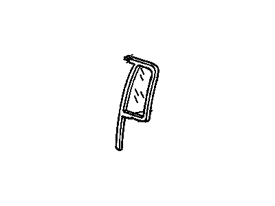 Cadillac 25655192 Fixed Glass