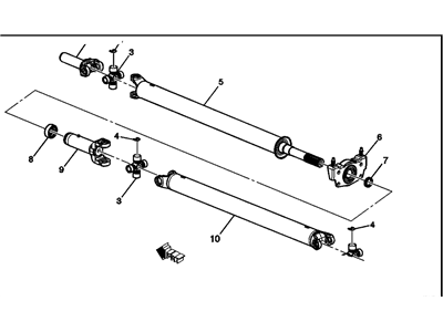 GM 10357653 Shaft, Propeller