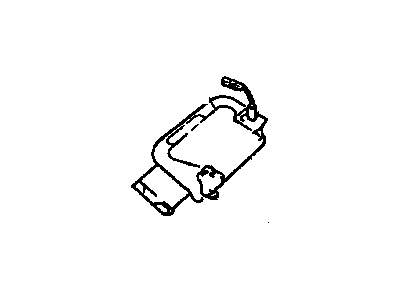 GM 12374039 Sunshade, Windshield Sunshade, Blue, Driver Side
