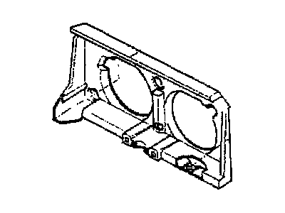 Oldsmobile 16507549 Molding Bracket