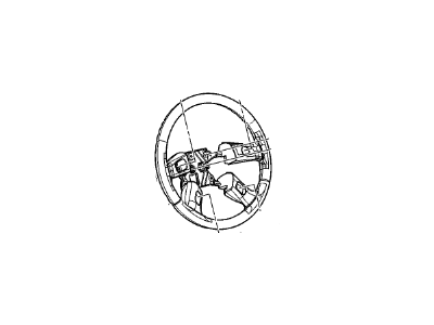 Chevy 10364488 Steering Wheel