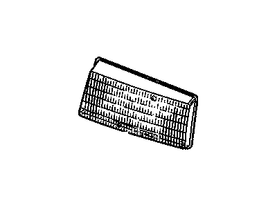 Cadillac 16515660 Lens & Housing