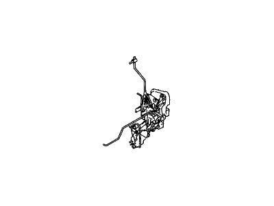 Chevy Metro Door Lock - 30020398