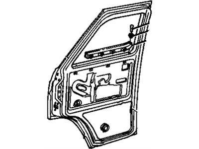 GMC 15975379 Door Weatherstrip