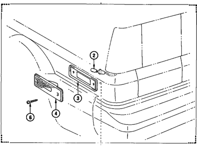 Chevy 94841801 Side Marker Lamp