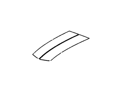 Chevy 23102093 DECAL,HOOD(WHITE)