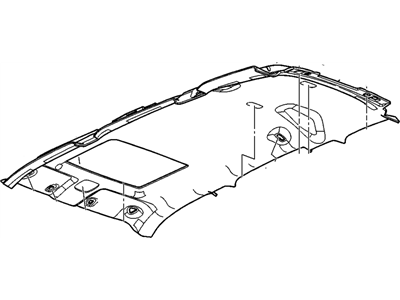 GM 20846239 Panel, Roof Headlining
